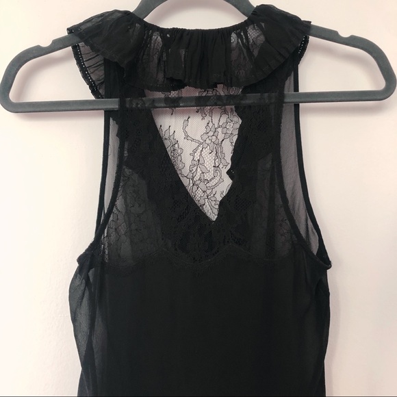 Rugby Ralph Lauren 100% Silk ruffle top - 0/XS - Picture 2 of 4